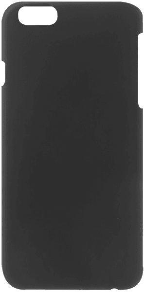 Apple iPhone 6S kemény hátlap gumírozott fekete