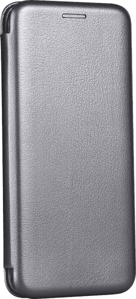 Apple iPhone XR oldalra nyíló mágneses flipes bőrtok prémium minőség ezüst