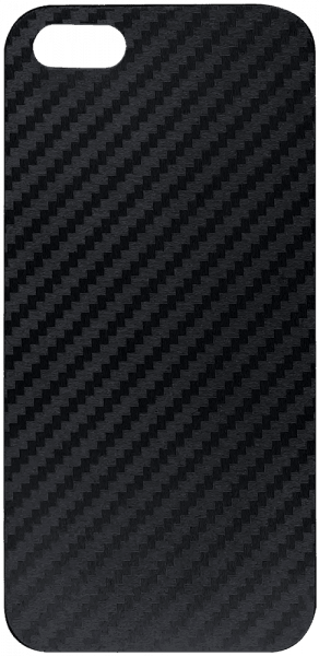 Apple iPhone 5 kemény hátlap karbon mintás fekete