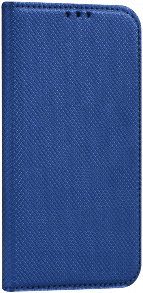 Apple iPhone 7 oldalra nyíló flipes bőrtok rombusz mintás sötétkék