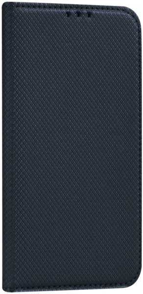 Apple iPhone 6 oldalra nyíló flipes bőrtok rombusz mintás fekete