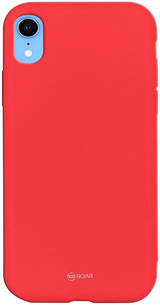 Apple iPhone XR szilikon tok gyári ROAR piros