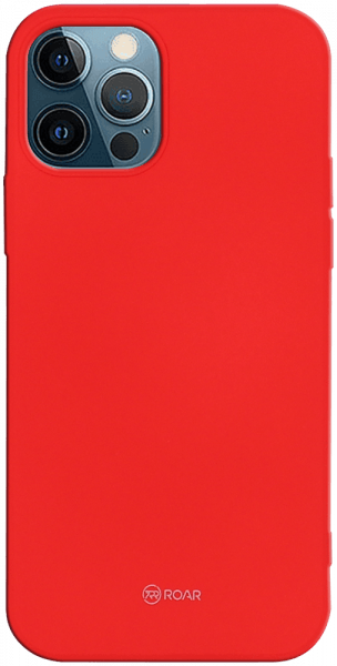 Apple iPhone 12 Pro szilikon tok gyári ROAR piros