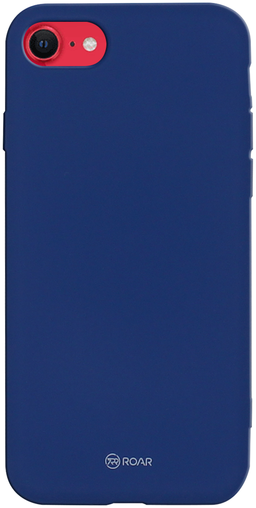 Apple iPhone SE (2020) szilikon tok gyári ROAR sötétkék
