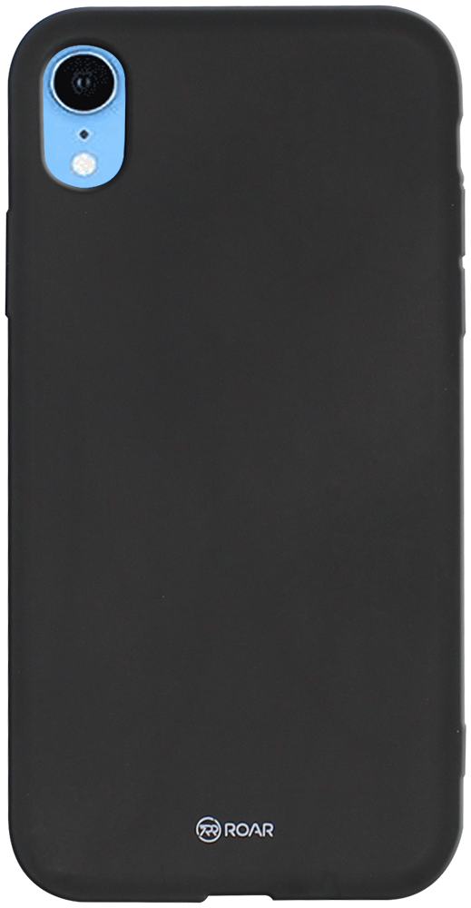 Apple iPhone XR szilikon tok gyári ROAR fekete