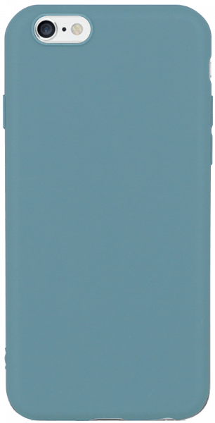 Apple iPhone 6 szilikon tok matt kékesszürke