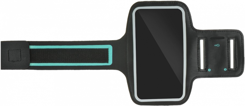 Apple iPhone 7 univerzális karra fűzhető sport tok  fekete