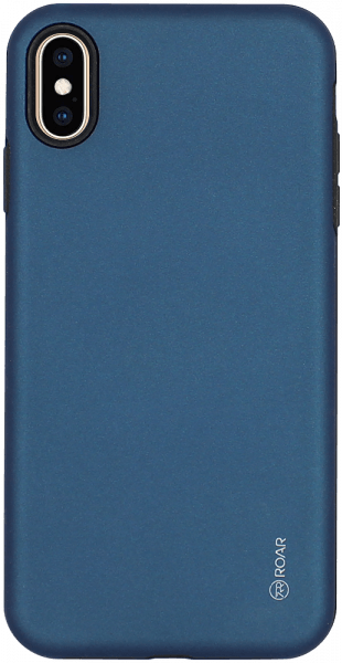 Apple iPhone XS Max ütésálló tok gyári ROAR RICO ARMOR sötétkék