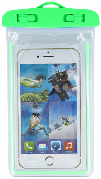 Apple iPhone SE (2020) vízálló tok univerzális fluoreszkáló zöld
