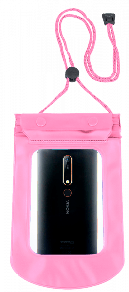 Apple iPhone 7 Plus vízálló tok univerzális rózsaszín