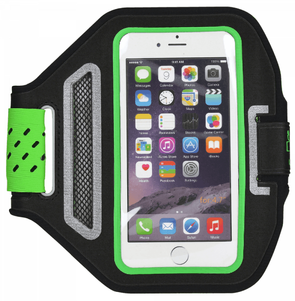 Apple iPhone 7 sport tok Rebeltec Active univerzális, karra rögzíthető zöld