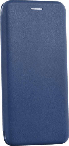 Apple iPhone 13 Pro Max oldalra nyíló mágneses flipes bőrtok prémium minőség sötétkék