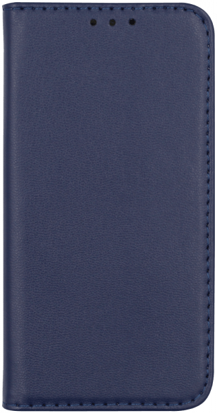 Apple iPhone 13 Mini oldalra nyíló flipes bőrtok asztali tartó funkciós sötétkék