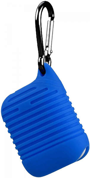 Apple iPhone 7 2. generációs AirPod töltő szilikon tok sötétkék