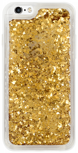 Apple iPhone 6S szilikon tok gyári Liquid Sparkle arany