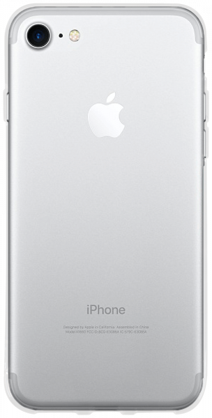 Apple iPhone 7 szilikon tok közepesen ütésálló átlátszó