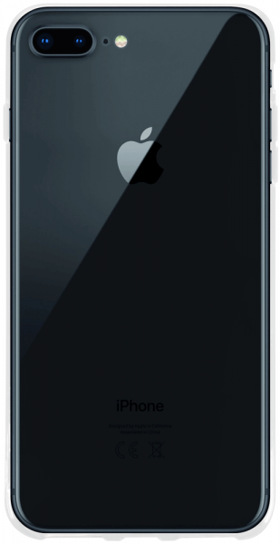 Apple iPhone 7 Plus szilikon tok közepesen ütésálló kameravédővel átlátszó