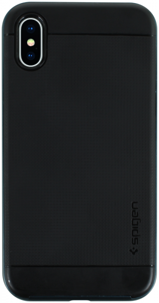 Apple iPhone X szilikon tok gyári SPIGEN Neo Hybrid fekete