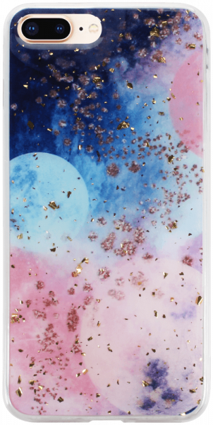 Apple iPhone 7 Plus kemény hátlap Gold Glam Galactic