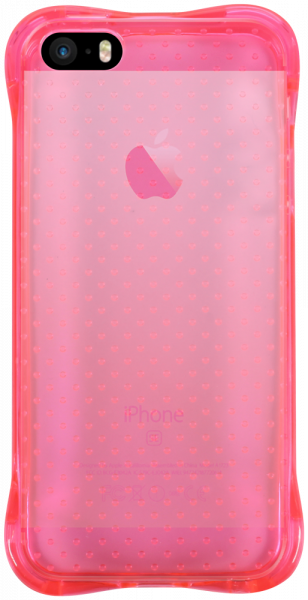 Apple iPhone 5 ütésálló tok légpárnás sarok rózsaszín