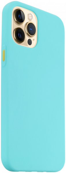 Apple iPhone 12 Pro Max szilikon tok türkiz