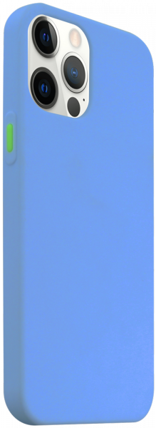 Apple iPhone 12 Pro Max szilikon tok babakék