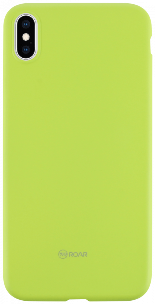 Apple iPhone XS Max szilikon tok gyári ROAR világoszöld