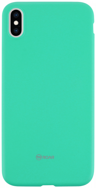 Apple iPhone XS Max szilikon tok gyári ROAR mentazöld
