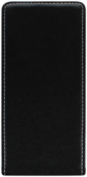 Apple iPhone 12 Pro Max lenyíló flipes bőrtok fekete