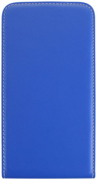 Apple iPhone 8 Plus lenyíló flipes bőrtok kék