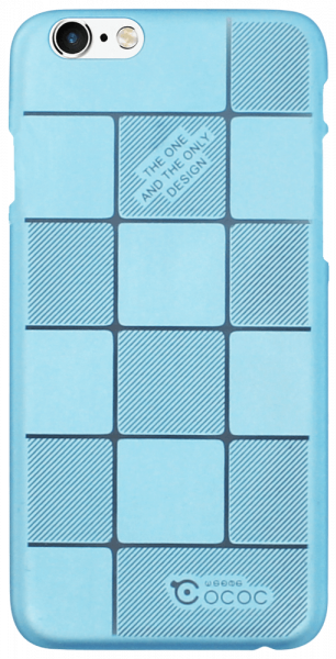 Apple iPhone 6S kemény hátlap sakktábla minta kék