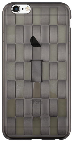 Apple iPhone 6 szilikon tok ujjra húzható szürke