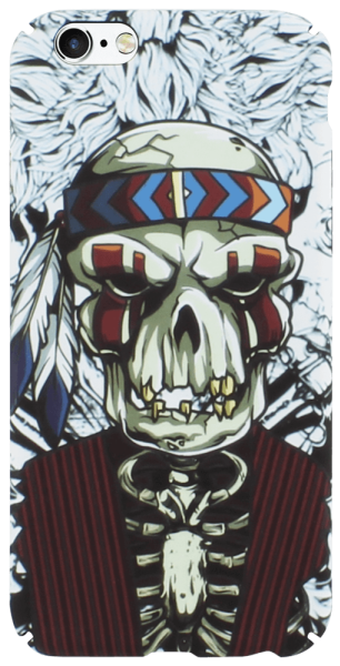 Apple iPhone 6 kemény hátlap koponya mintás