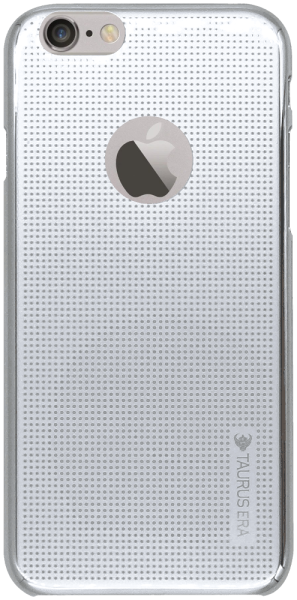 Apple iPhone 6S kemény hátlap gyári TAURUS ERA logó kihagyós ezüst