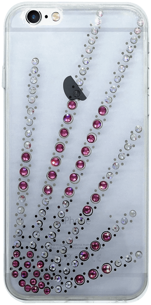 Apple iPhone 6S kemény hátlap szilikon keret átlátszó