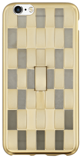 Apple iPhone 6S szilikon tok ujjra húzható szilikon arany