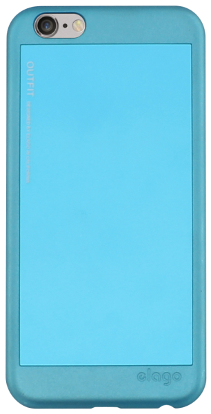 Apple iPhone 6 kemény hátlap fém hátlappal kék