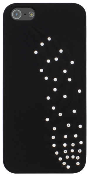 Apple iPhone 5 kemény hátlap 3D mintás fekete