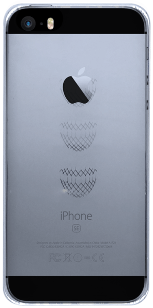Apple iPhone SE (2016) kemény hátlap mintás víztiszta