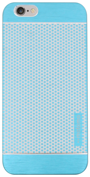 Apple iPhone 6 kemény hátlap gyári MOTOMO fém hátlappal kék