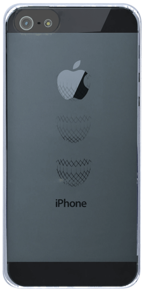 Apple iPhone 5 kemény hátlap mintás víztiszta