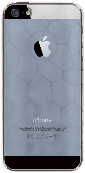 Apple iPhone 5 kemény hátlap mintás átlátszó