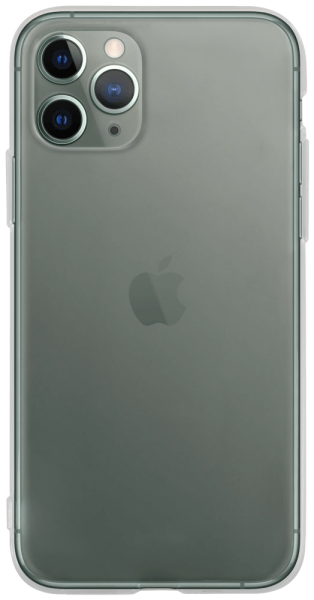 Apple iPhone 11 Pro szilikon tok közepesen ütésálló kameravédővel átlátszó