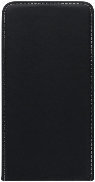 Apple iPhone 14 Pro Max lenyíló flipes bőrtok fekete