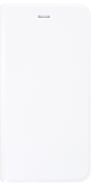 Apple iPhone 6 Plus oldalra nyíló flipes bőrtok asztali tartó funkciós fehér