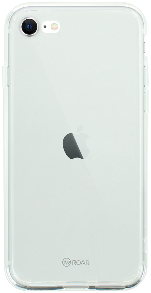 Apple iPhone 7 szilikon tok gyári ROAR kameravédővel átlátszó