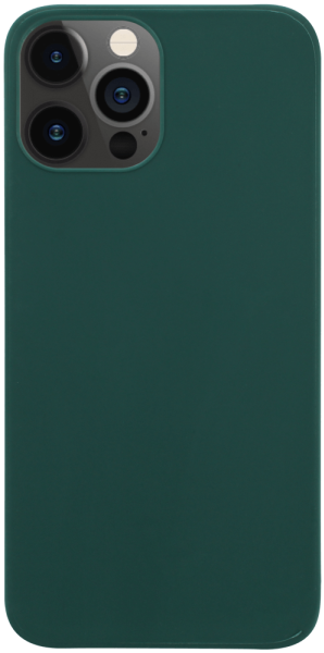 Apple iPhone 12 Pro Max szilikon tok matt sötétzöld