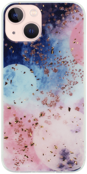 Apple iPhone 13 kemény hátlap Gold Glam Galactic