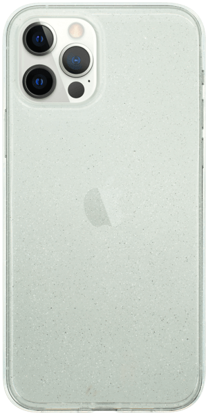 Apple iPhone 12 Pro Max szilikon tok csillogó átlátszó