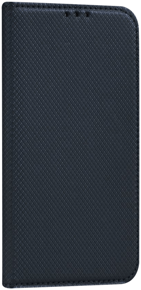 Apple iPhone 15 Plus oldalra nyíló flipes bőrtok rombusz mintás fekete
